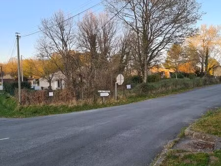 vente d'1 terrain constructible