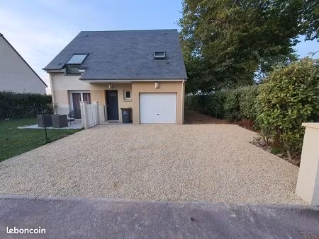 maison récente à louer à mathieu – 3 chambres – jardin – garage