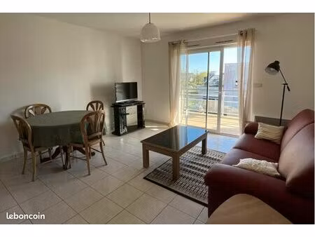 t3 meublé lumineux + balcon – calme absolu – parking + cave – dispo immédiate