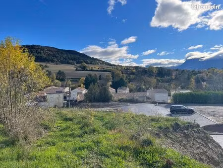 aouste-sur-sye – dernier terrain 509 m² viabilisé – vue & calme