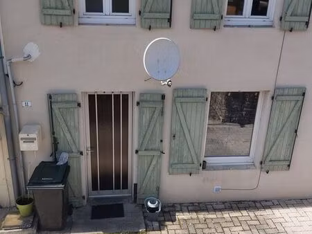 maison mitoyenne garage terrain