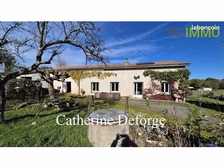 vente | corps de ferme | 4p | 2ch | 80 m² | montlieu-la-garde | expo sud