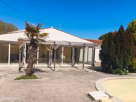 maison de plain-pied avec piscine - marennes-hiers-brouage (secteur nodes)
