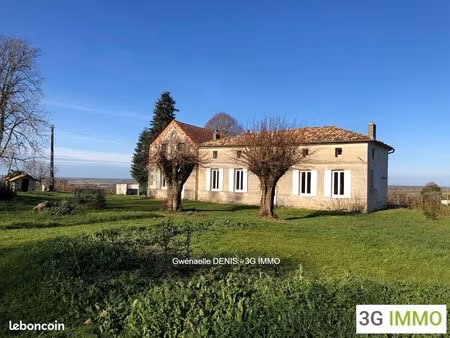 vente | maison | 7p | 4ch | 213 m² | mirambeau | expo sud | jardin