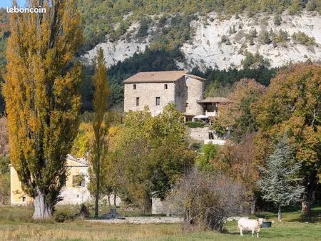 vente | château | 8p | 4ch | 201 m² | montbrun-les-bains | terrasse · jardin