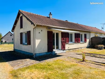 les damps - maison de plain-pied 2 chambres et jardin