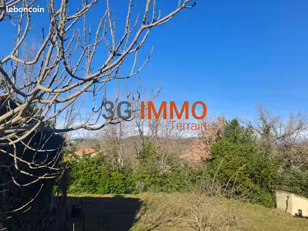 vente | terrain constructible | 1001 m² | alès | expo sud | terrasse · piscine