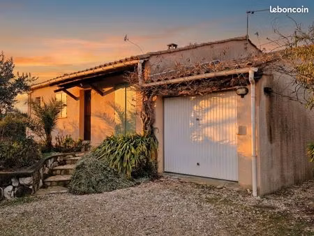 maison t3 de 75 m2 avec garage + 1450 m2 terrain