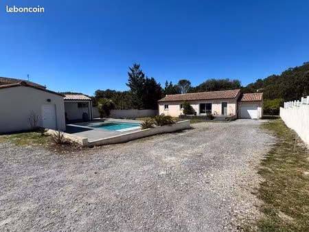 maison plain-pied 113 m² – 4 pièces – piscine – terrain 1200 m²