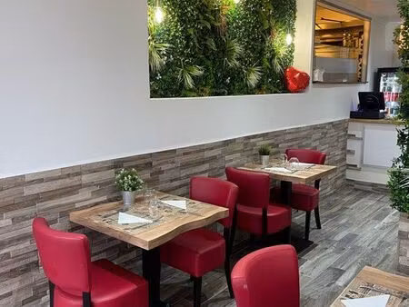 fond de commerce pizzeria - restauration rapide