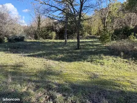 rare – terrain viabilisé de 504 m² au cœur d'aniane – libre constructeur