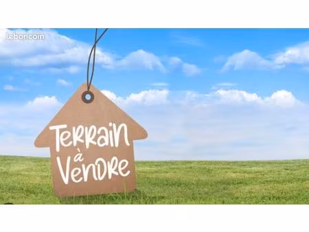 terrain à bâtir viabilise 694 m² – maison à démolir