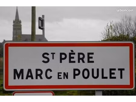 terrain 409 m² saint pere marc en poulet