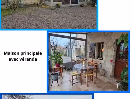 corps de ferme : 2 logements + dependances