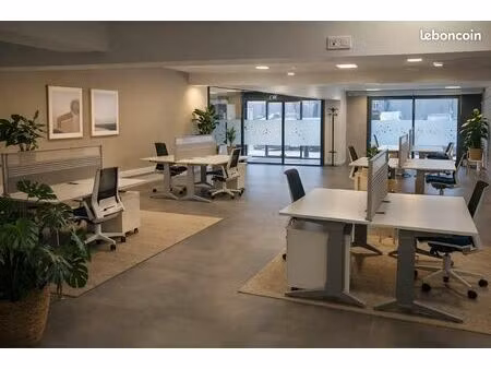 bureau grenoble bouchayer-viallet – coworking calme – dispo immédiate – places limitées