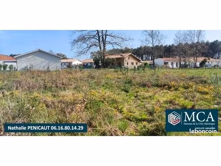 terrain 636 m² soustons