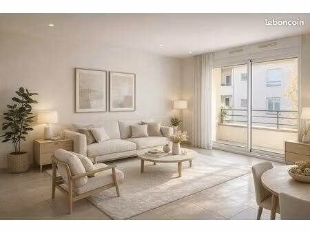 t3- 66.48 m² - balcon- parking sous-sol+ box velo - balma -sans honoraires