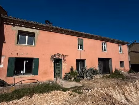 maison 190 m² à rénover – 3 suites – terrain 2 000 m² – proche uzès