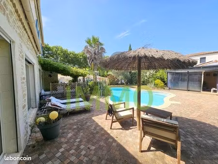 vente | maison | 6p | 4ch | 150 m² | euzet | terrasse · piscine
