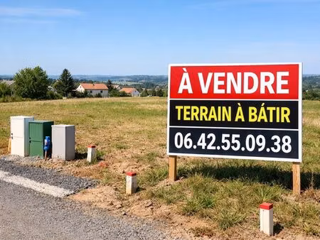 terrain à bâtir viabilisé