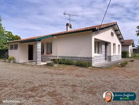 vente | maison | 5p | 4ch | 97.73 m² | arsague | expo sud/sud-est | terrasse