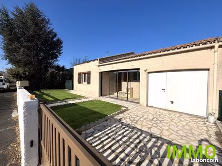 vente | maison | 4p | 3ch | 95 m² | colombiers | expo est/ouest | terrasse · jardin