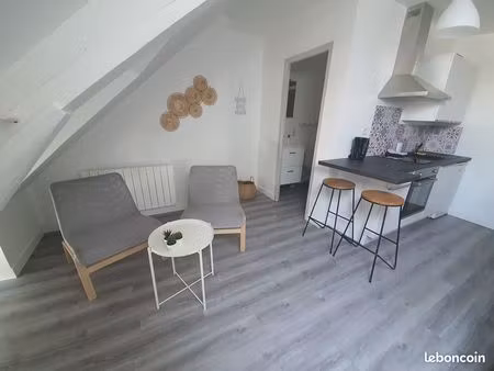 f2 mezzanine meublé sully sur loire