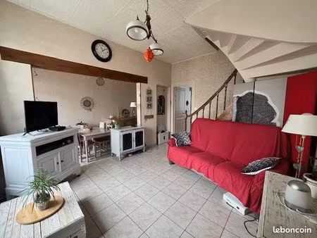 vente | maison t4 | 4p | 3ch | 99 m² | chouzé-sur-loire | expo est | terrasse · jardin