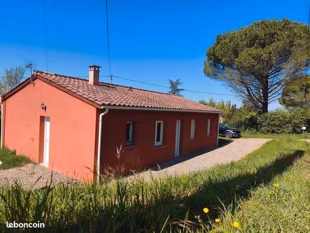 maison de plain-pied lumineuse vue panoramique