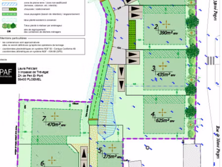 vente terrain à landévant (56690) : à vendre / landévant
