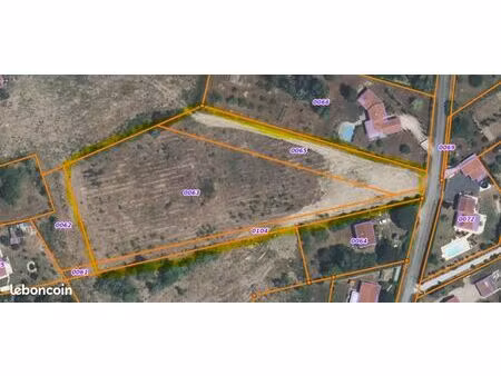 parcelle constructible avec grand jardin