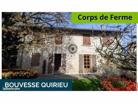 vente | ferme | 280 m² | morestel | terrasse · jardin