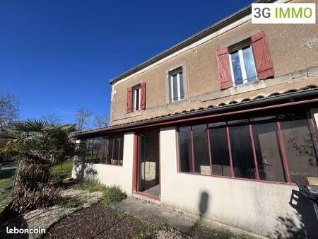 maison en pierre avec grand terrain et atelier | seyches