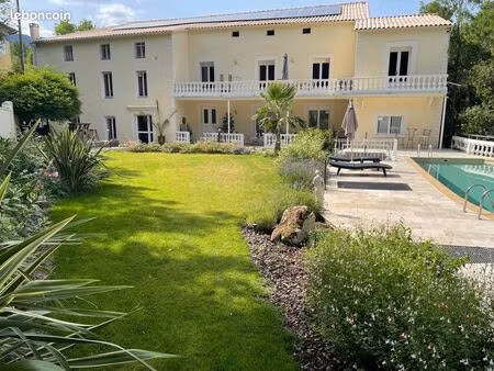 vente | immeuble | 22p | 12ch | 700 m² | soubès | expo sud | piscine