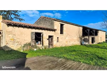 vente | grange | 3p | 240 m² | portets | jardin