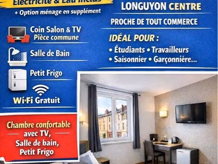 location  chambres meublées longuyon
