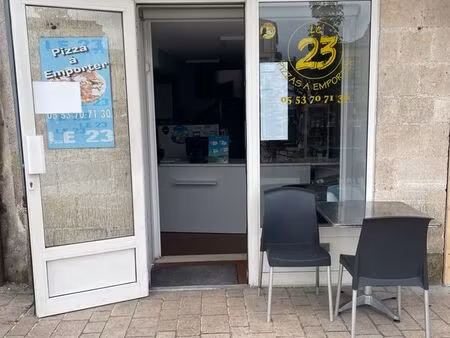 fond de commerce pizzeria