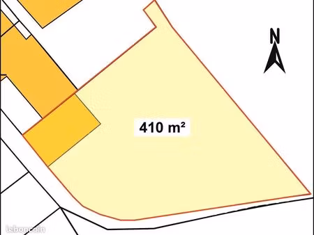 terrain à batir avec maison habitable