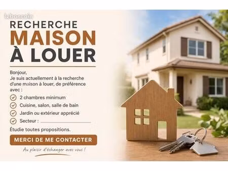 recherche maison à louer