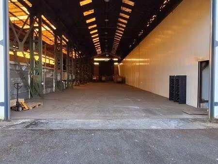 vends hall/entrepôt 500 m² avec ou sans bureaux