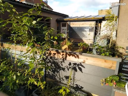 maison de ville mitoyenne d'une face