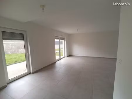 maison contemporaine neuve 128m2 travaux terminés