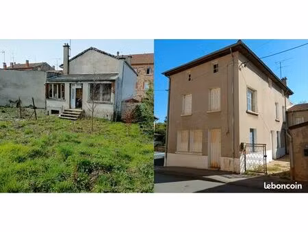 maison avec jardin – fort potentiel – bussières (proche feurs)