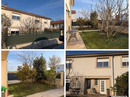 maison f6 3 chambres avec jardins & garage à louer