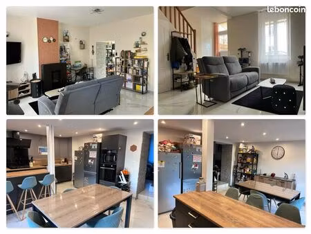 maison individuelle rénovée de 90 m² avec jardin et terrasse