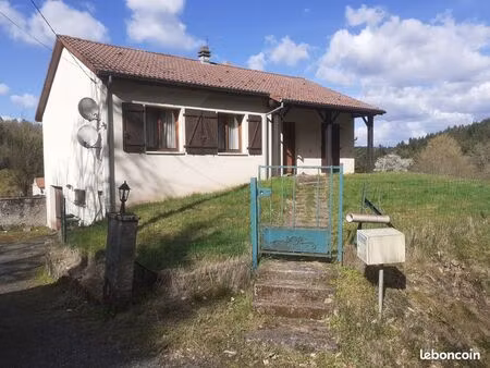 maison de plain pied avec sous sol complet