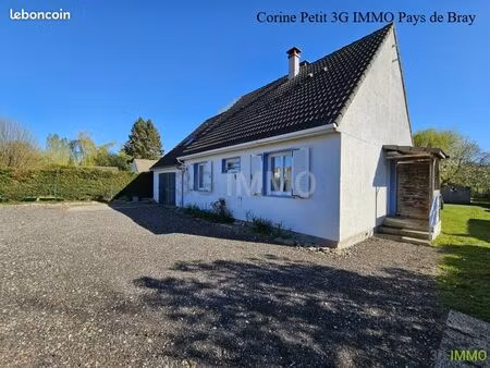 vente | maison | 5p | 3ch | 93 m² | saint-germer-de-fly | terrasse · jardin