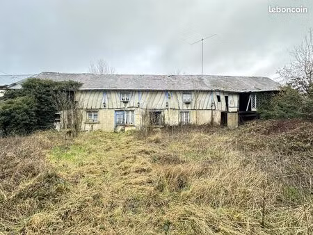 vente | longère | 3p | 1ch | 66 m² | lihus