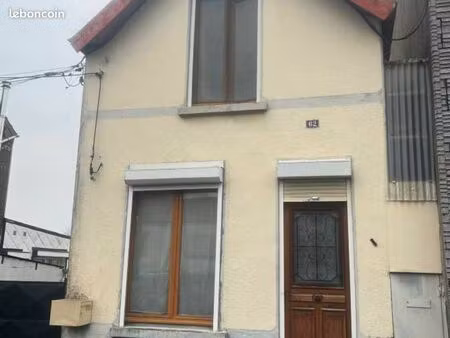 vente | maison | 4p | 2ch | 63.00 m² | maubeuge | terrasse · jardin