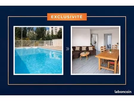 ? t3 70 m² avec terrasse  parking & piscine – mérignac
